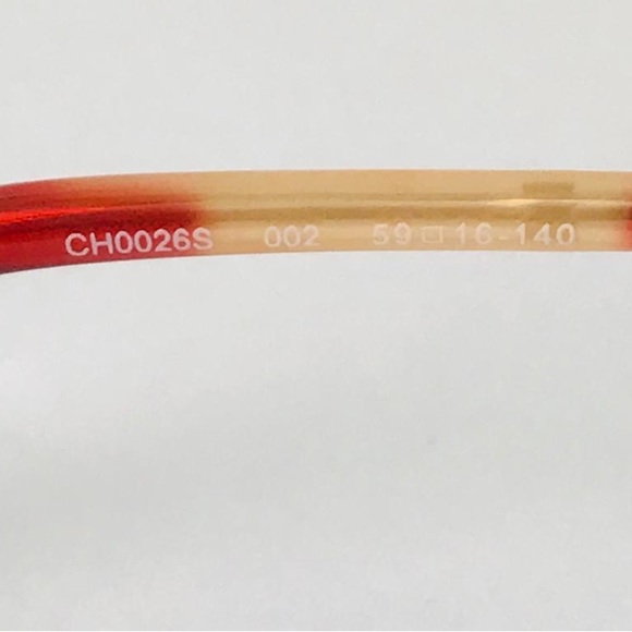 New - Chloé CH0026S Gemma metal and acetate pentagon-frame sunglasses - Picture 15 of 16